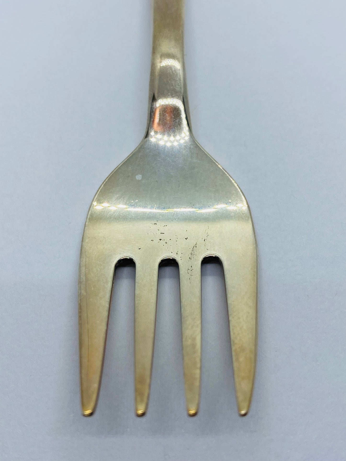 Tiffany & Co. Italy 925 Sterling 4"  Fork Elsa Perreti Open Heart With Box Pouch
