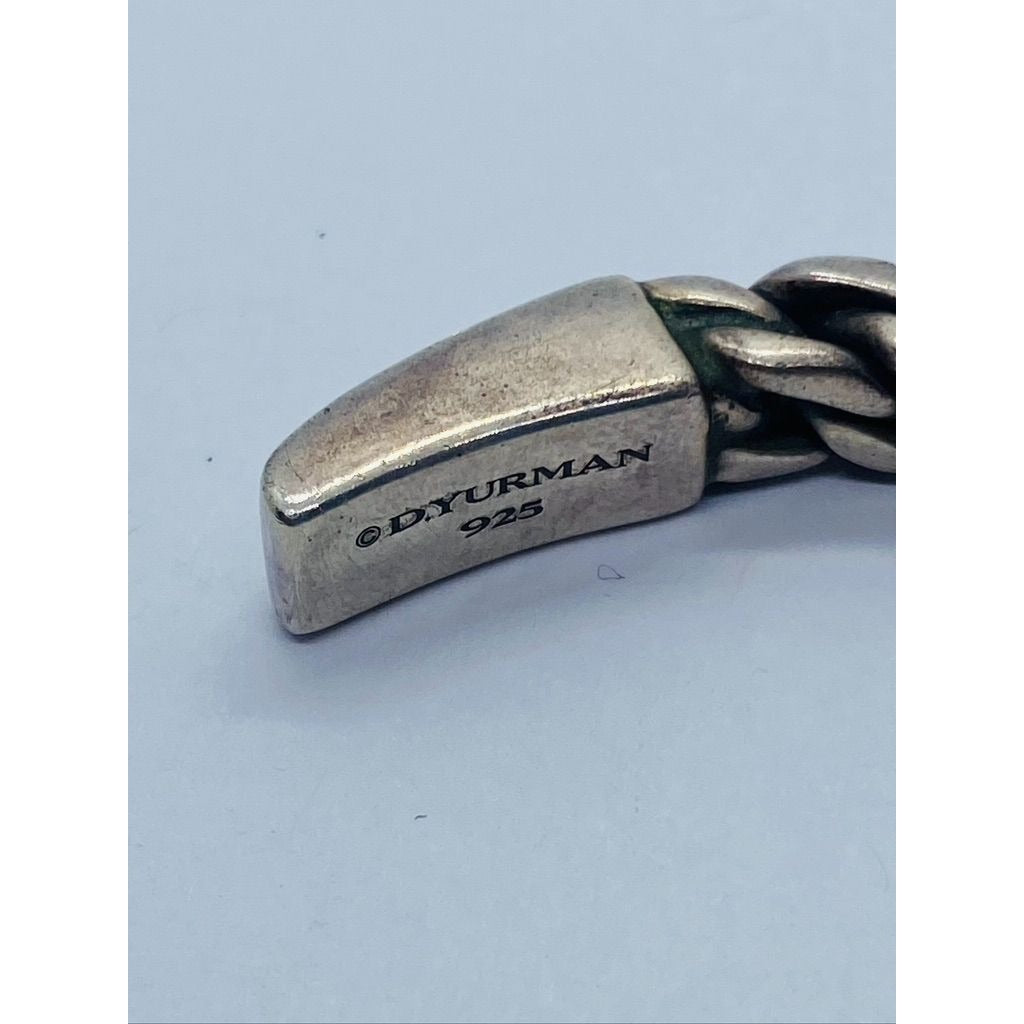 David Yurman Sterling Silver 925 Bracelet Unisex 6.25"