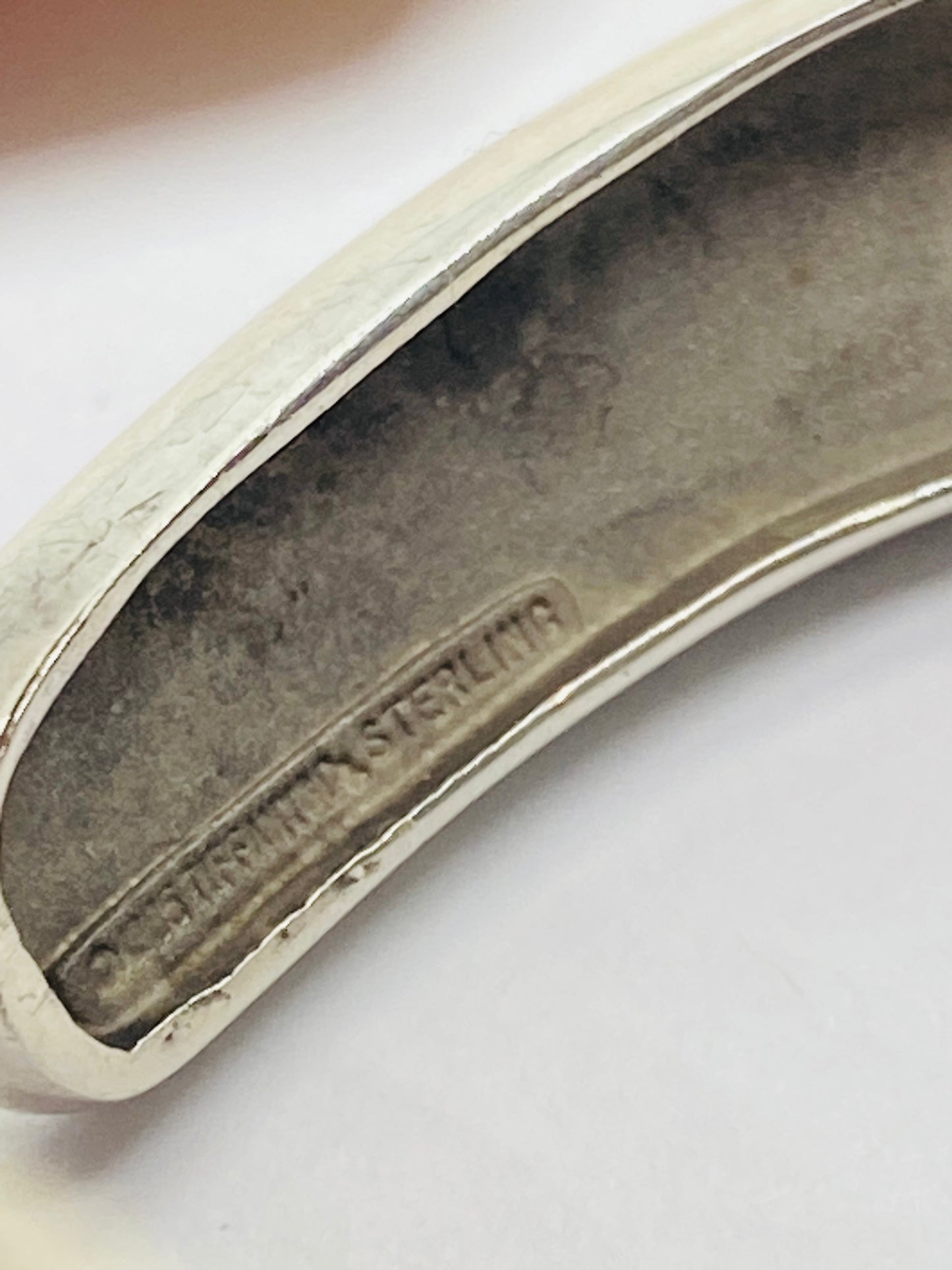 TIFFANY & Co STERLING PALOMA PICASSO GRAFFITI X CUFF BRACELET 1985 76.1G Rare