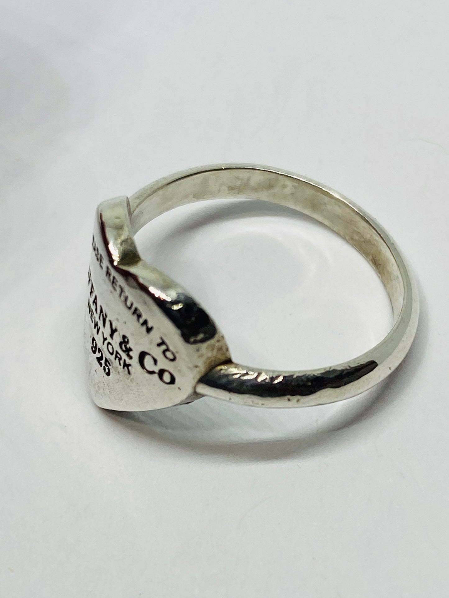 Tiffany & Co. Ring ,Size 5.75 “Please Return To Tiffany & Co” New York , 925