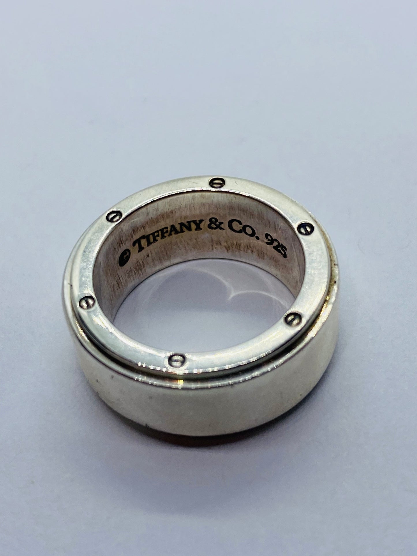 Tiffany & Co. Metropolis Wide Band 6.25 Ring Sterling Silver 925 15.8 Gram
