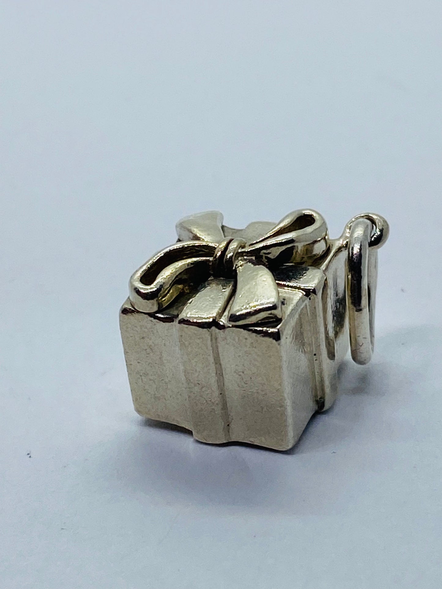 Tiffany & Co Charm Sterling Silver gift bow box