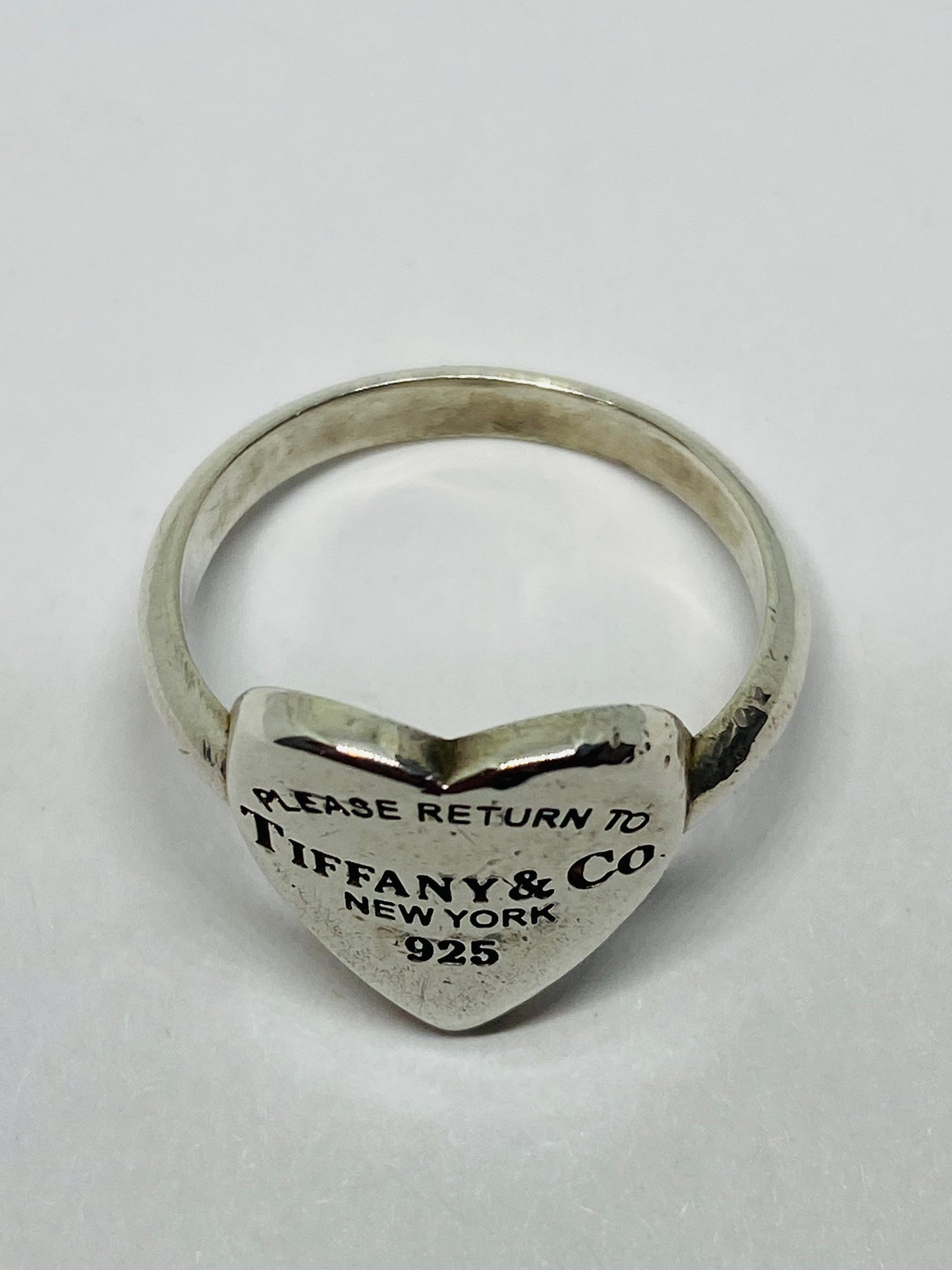 Tiffany & Co. Ring ,Size 5.75 “Please Return To Tiffany & Co” New York , 925