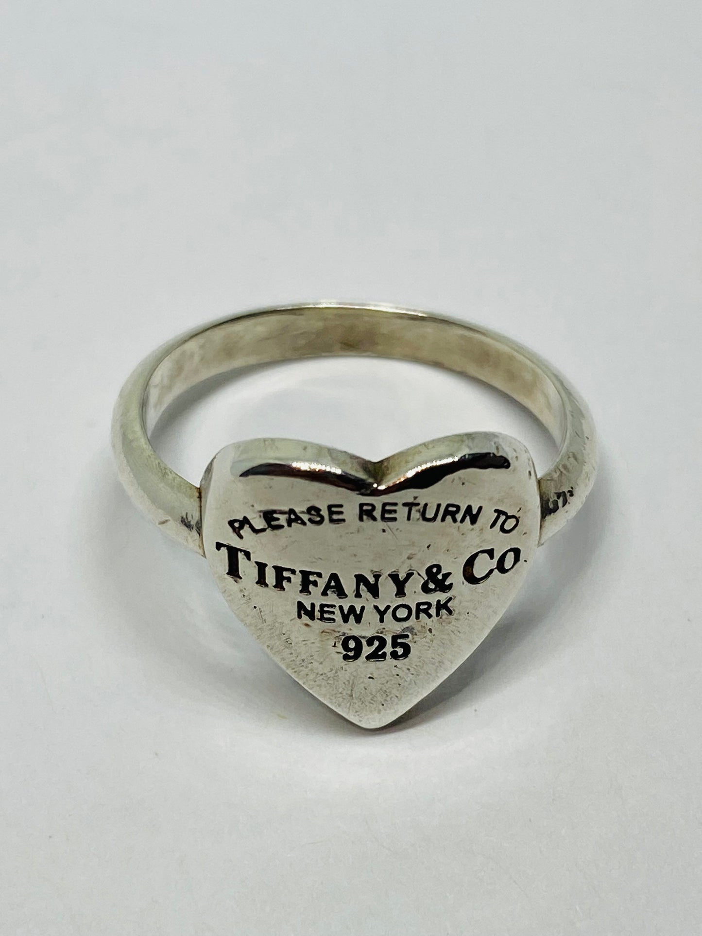 Tiffany & Co. Ring ,Size 5.75 “Please Return To Tiffany & Co” New York , 925
