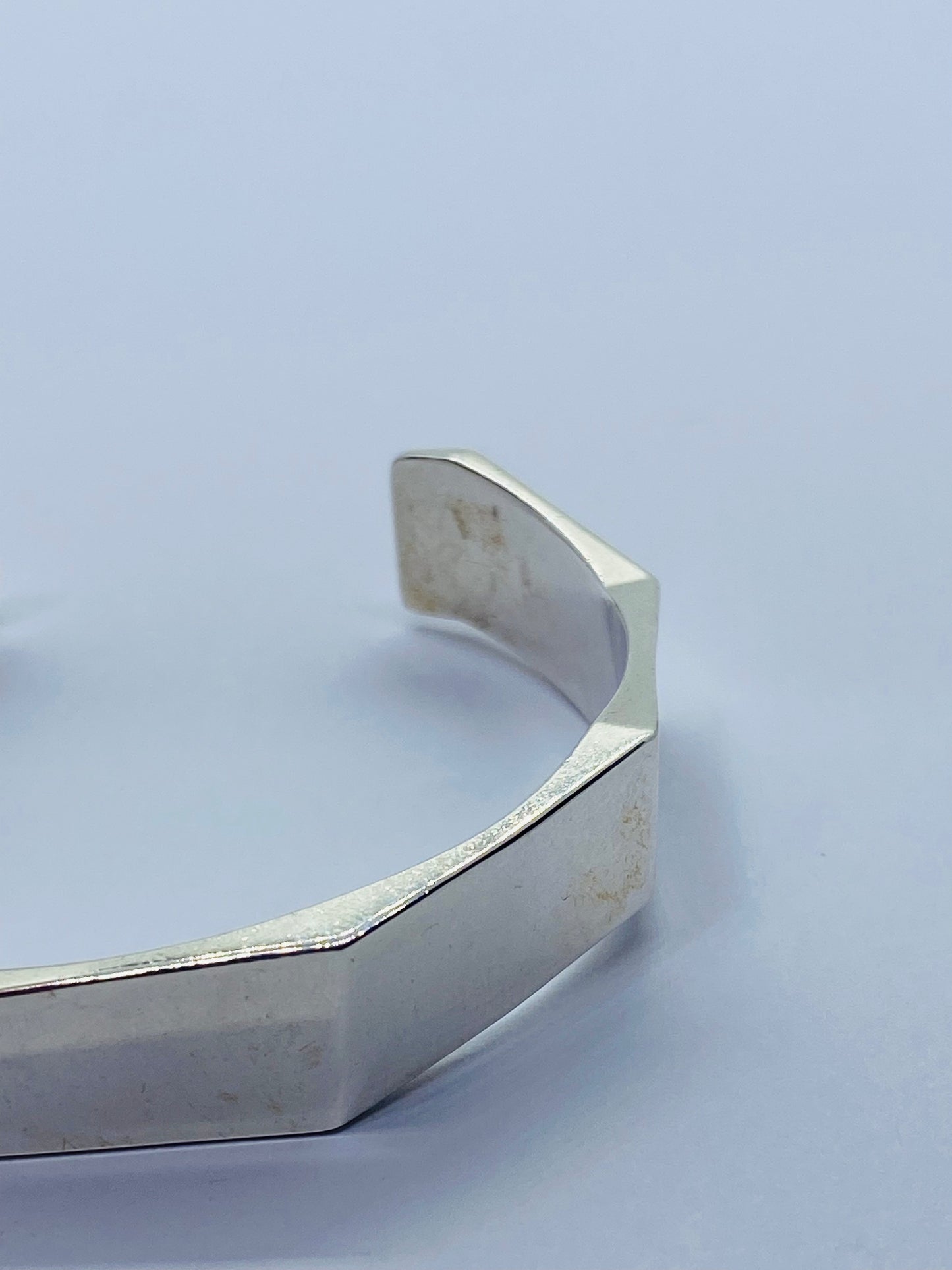 Tiffany & Co. Frank Gehry Narrow Fold Cuff Medium Bracelet Sterling Silver 925