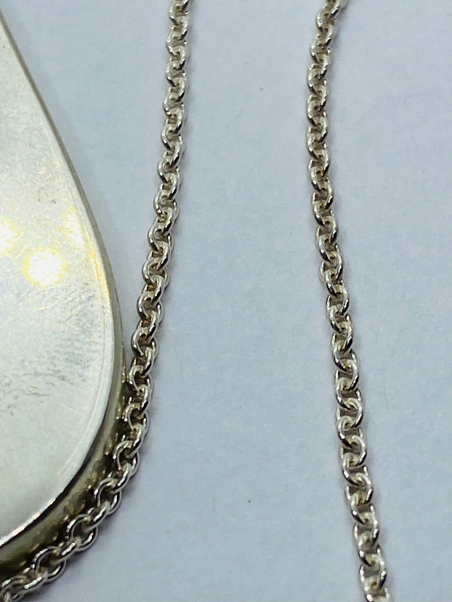 Tiffany & Co. Out of Retirement Large Loop Pendant Sterling Silver 28-30" chain