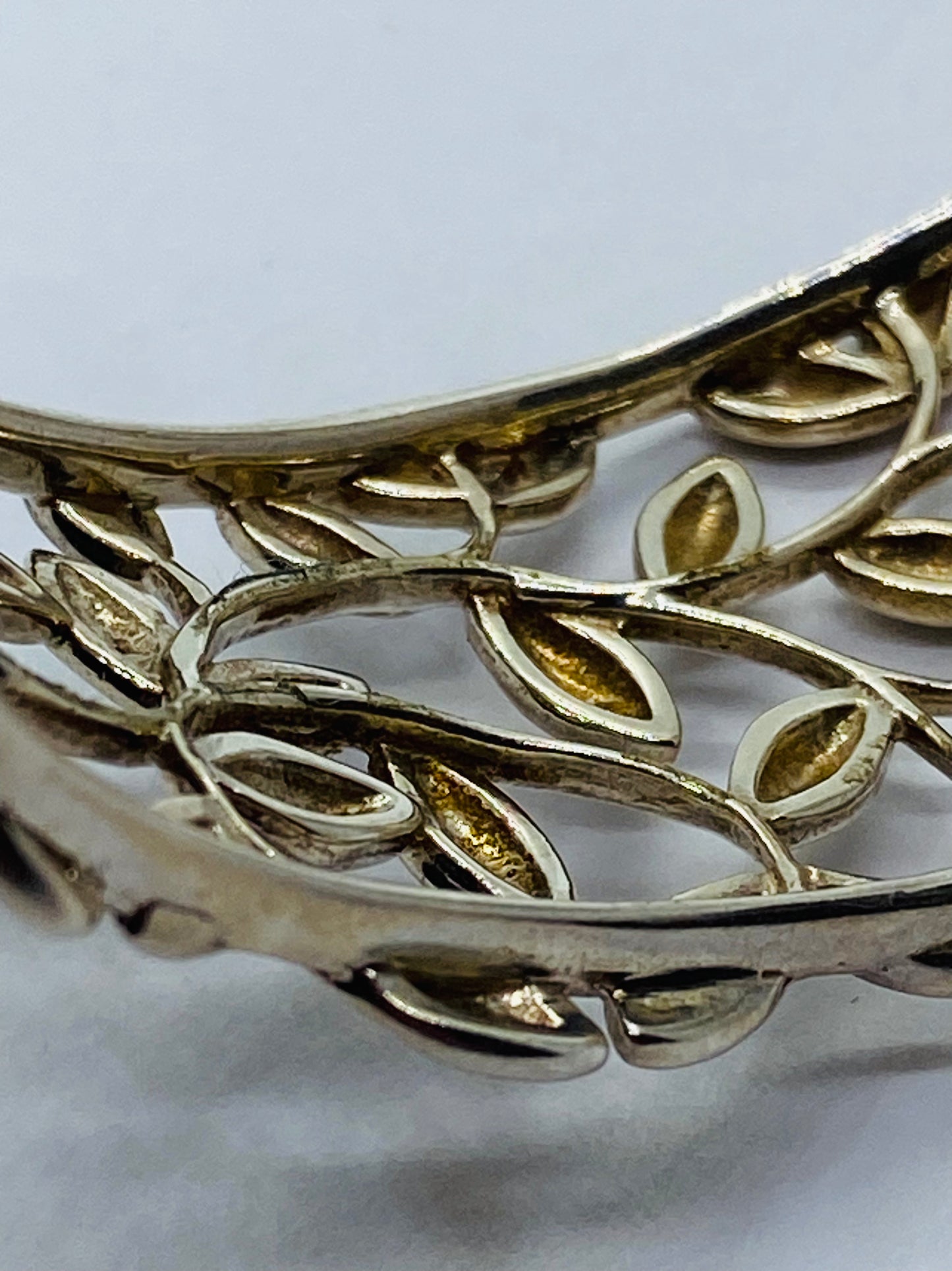 Tiffany & Co. Paloma Picasso Olive Leaf Cuff - Sterling Silver Bracelet $950