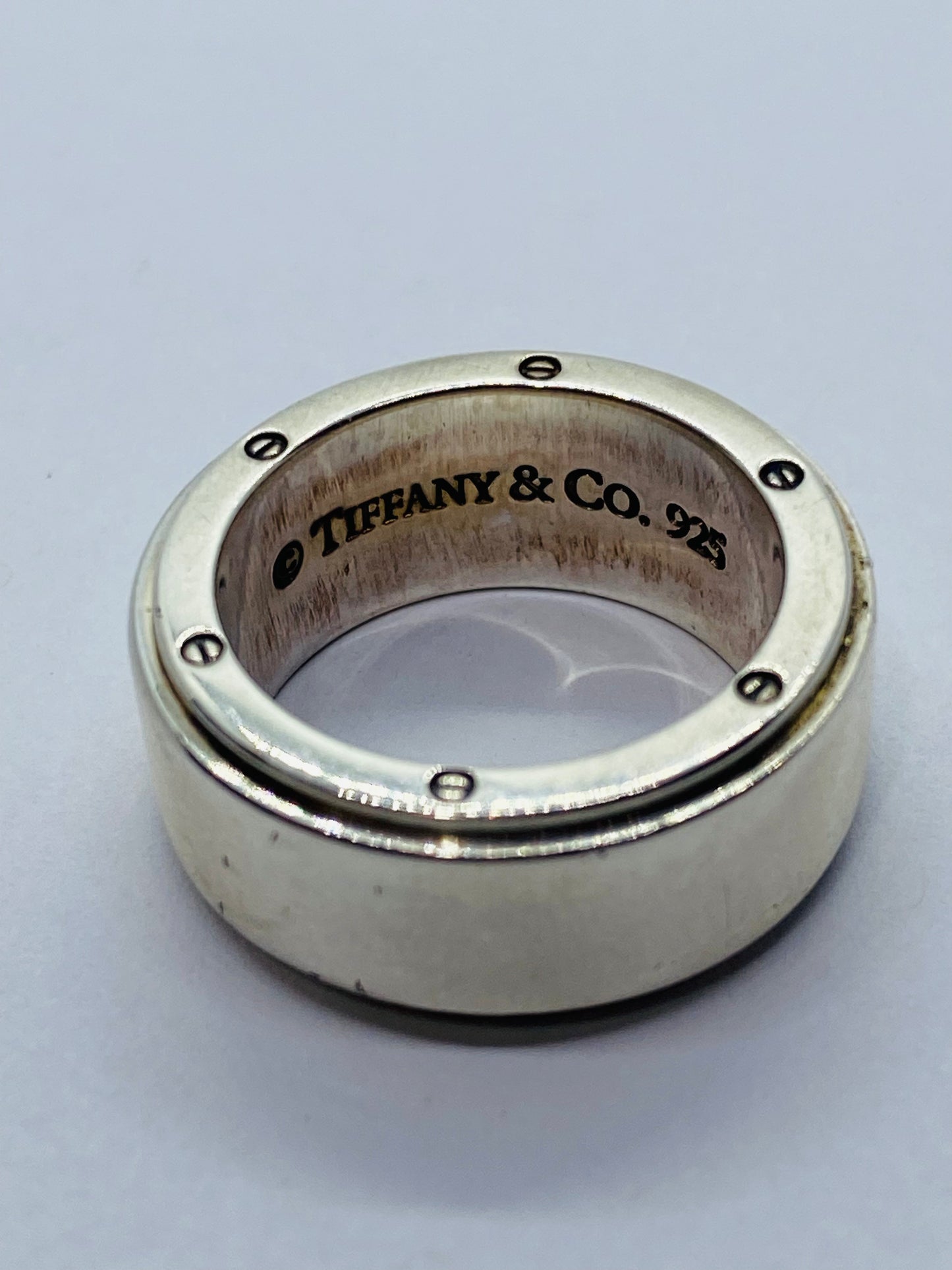 Tiffany & Co. Metropolis Wide Band 6.25 Ring Sterling Silver 925 15.8 Gram