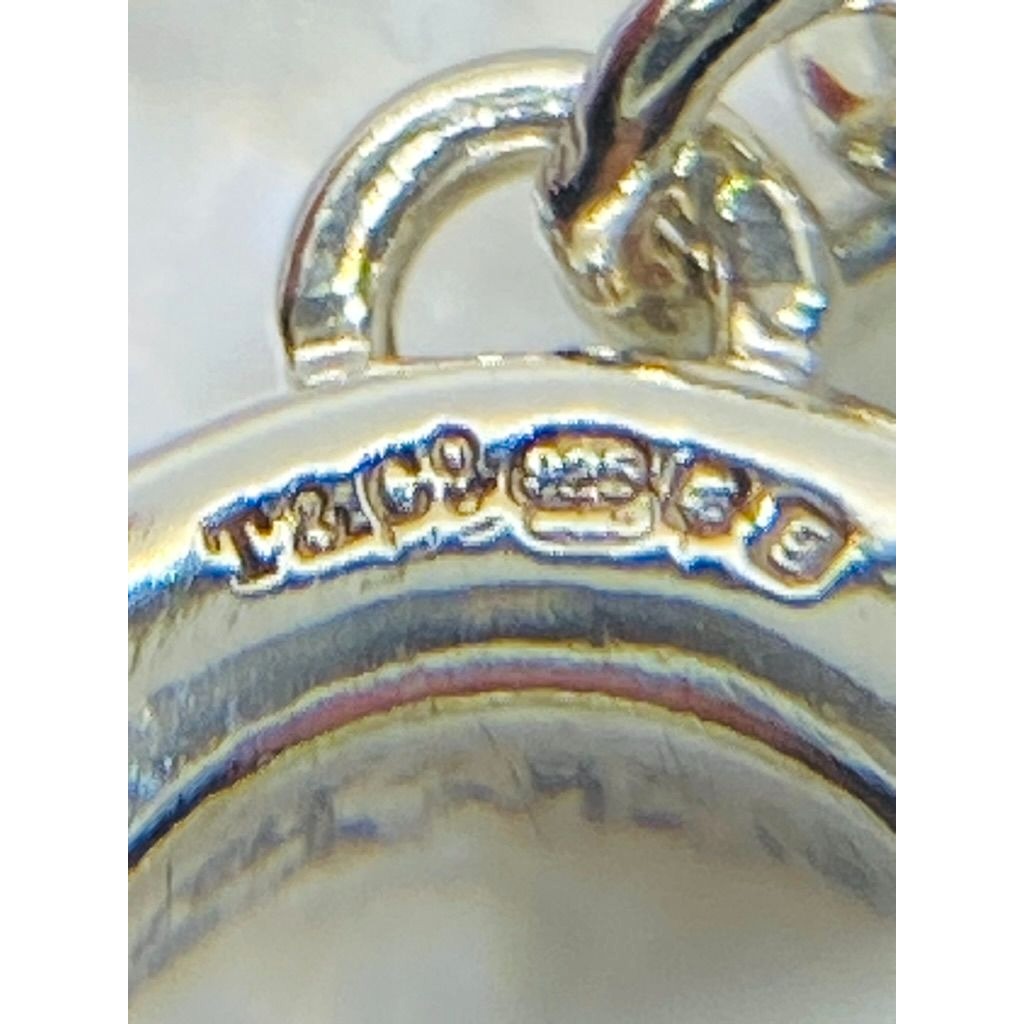 Tiffany & Co Sterling Silver 925 Frank Gehry Rubber Fish Bracelet 6.25"