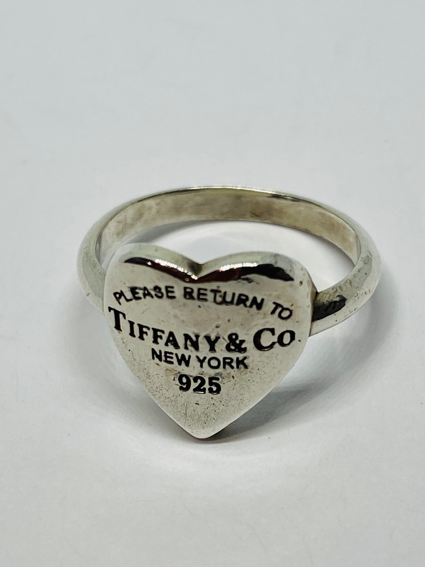 Tiffany & Co. Ring ,Size 5.75 “Please Return To Tiffany & Co” New York , 925