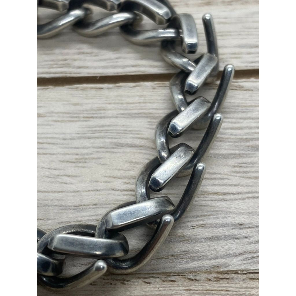 Tiffany & Co Sterling Silver 925 Forge Medium Motif Bracelet  8,25"