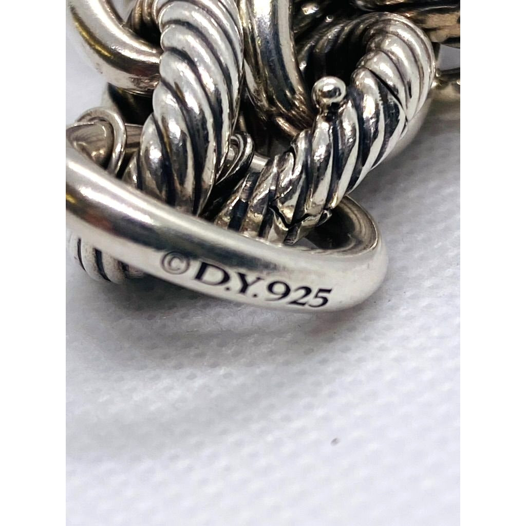 David Yurman Oval Extra Large 17mm Link Bracelet 9 Inches