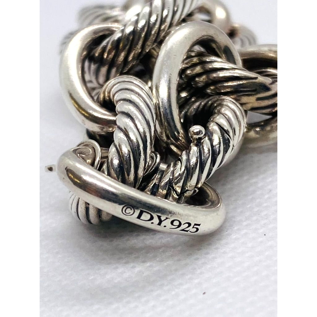 David Yurman Oval Extra Large 17mm Link Bracelet 9 Inches