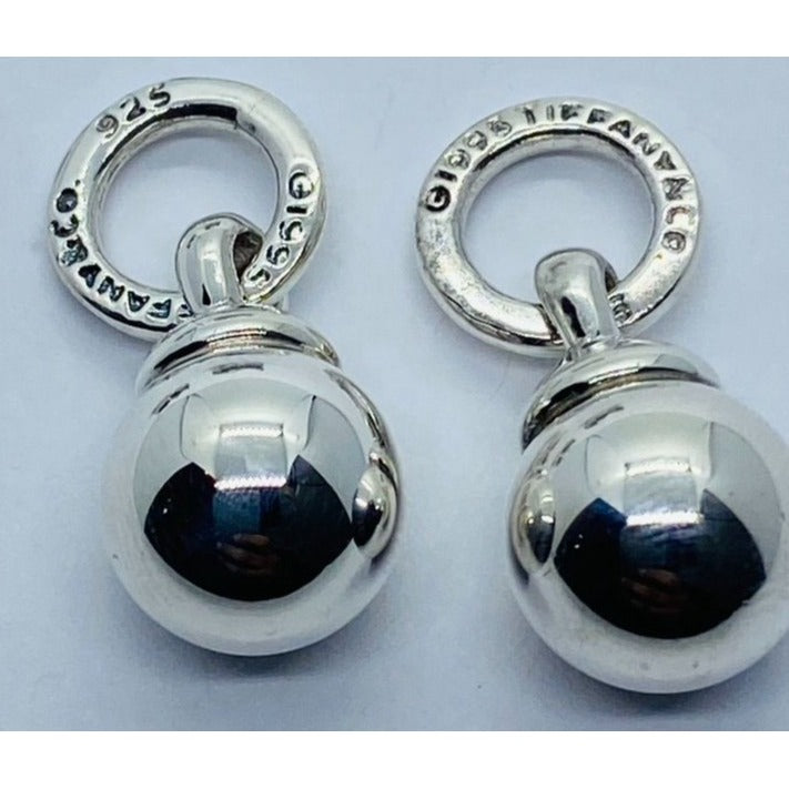 Tiffany & Co Fascination Dangle Sterling Silver 925 Clip On Earrings