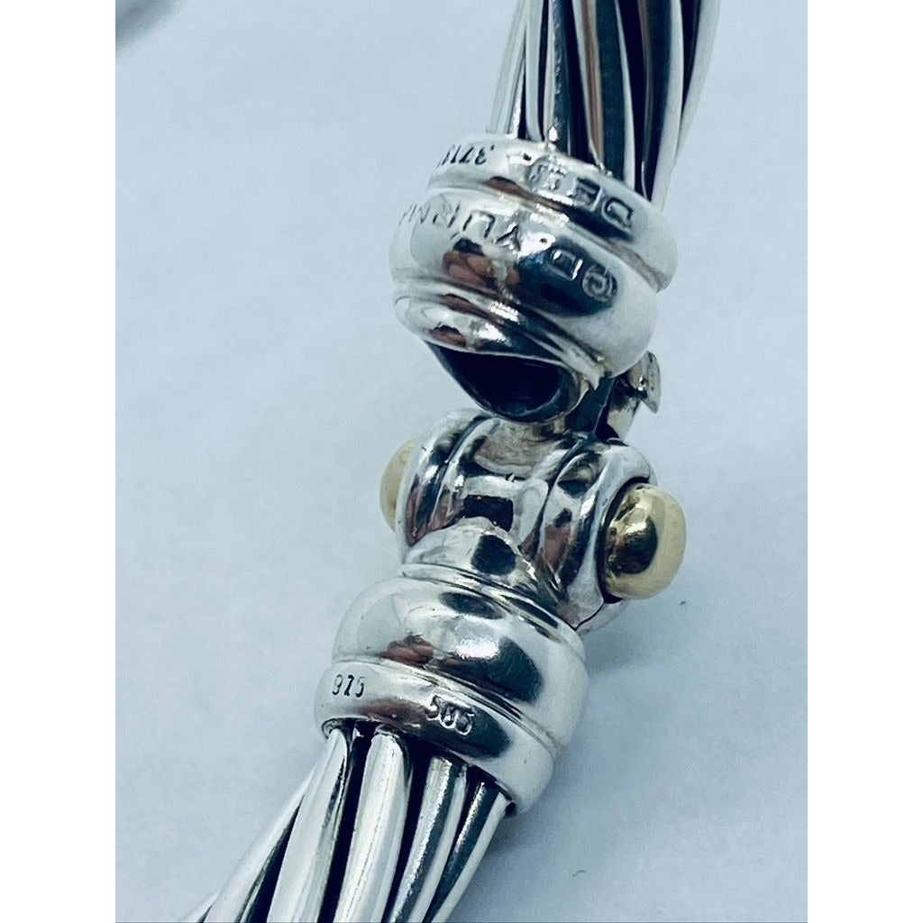 David Yurman Hinge Watch Case Bangle Bracelet 925 585