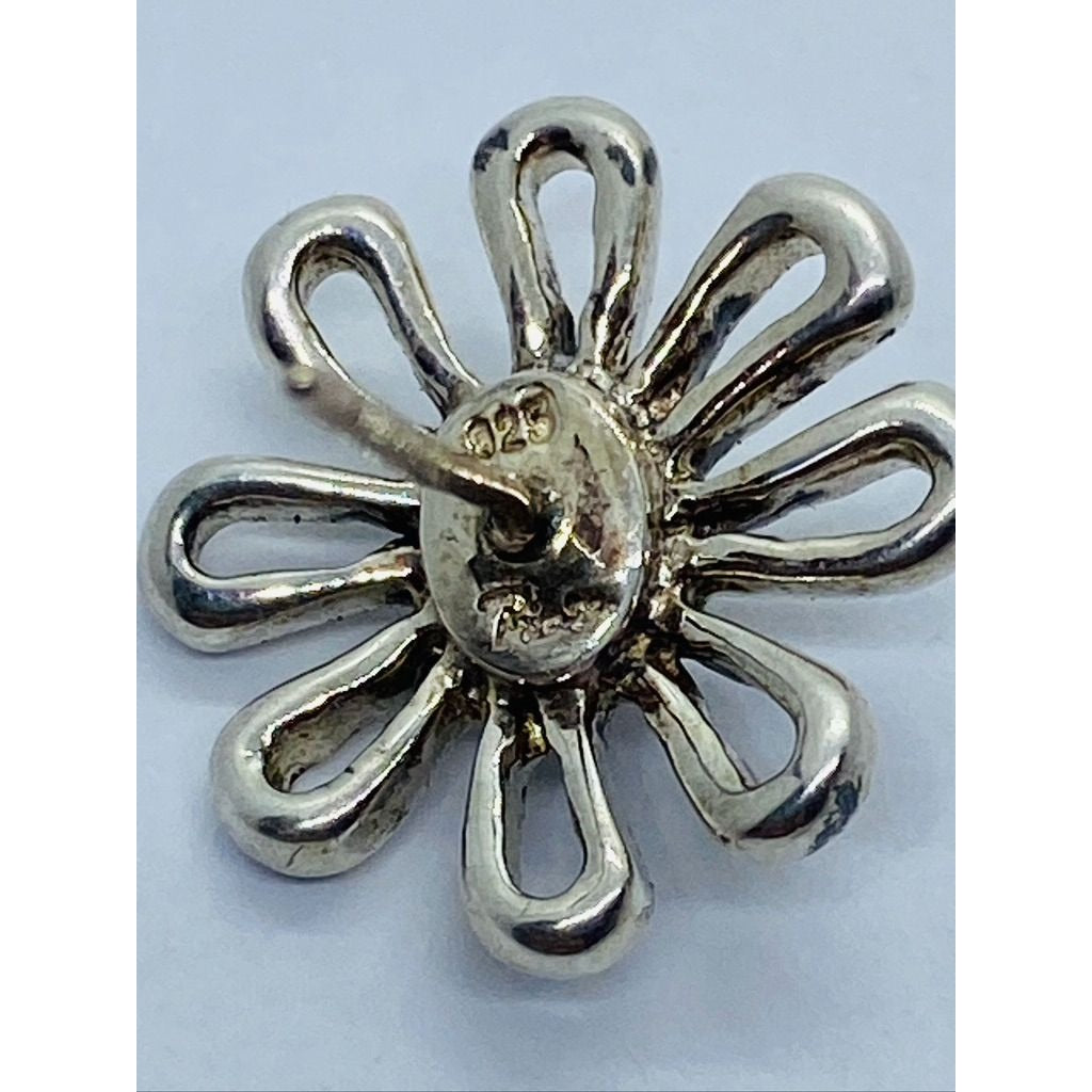 Tiffany & Co Sterling Silver Paloma Picasso Daisy Earrings