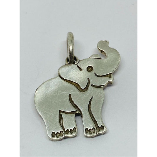 Tiffany & Co Elephant Charm or Pendant in Sterling Silver
