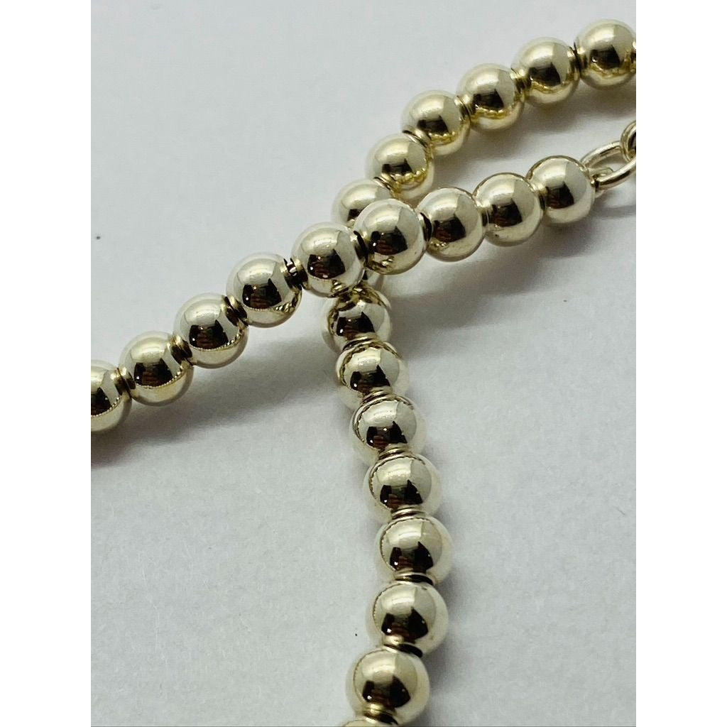 Tiffany & Co Bead "Please Return To Tiffany" 4mm heart bracelet