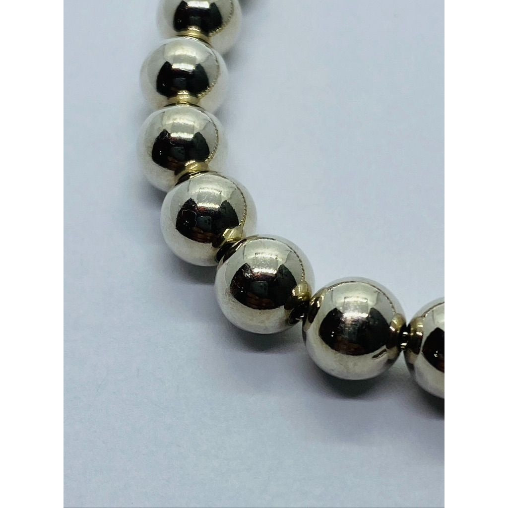 Tiffany & Co Bead 8mm Return To Tiffany Heart Bracelet 8.25"