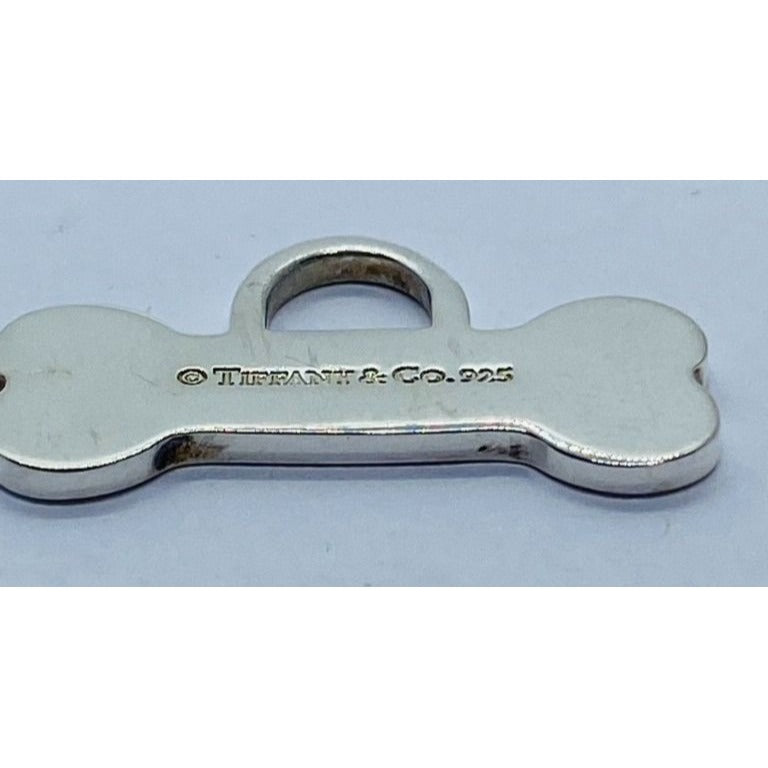 Tiffany & Co. Sterling Silver 925 Dog Bone Charm Pendant