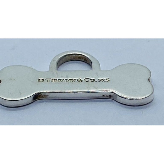 Tiffany & Co. Sterling Silver 925 Dog Bone Charm Pendant