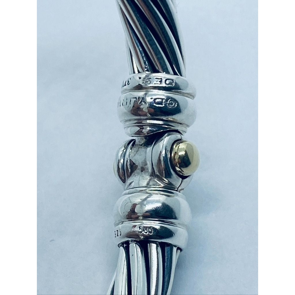 David Yurman Hinge Watch Case Bangle Bracelet 925 585