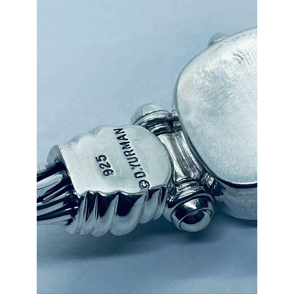 David Yurman Hinge Watch Case Bangle Bracelet 925 585