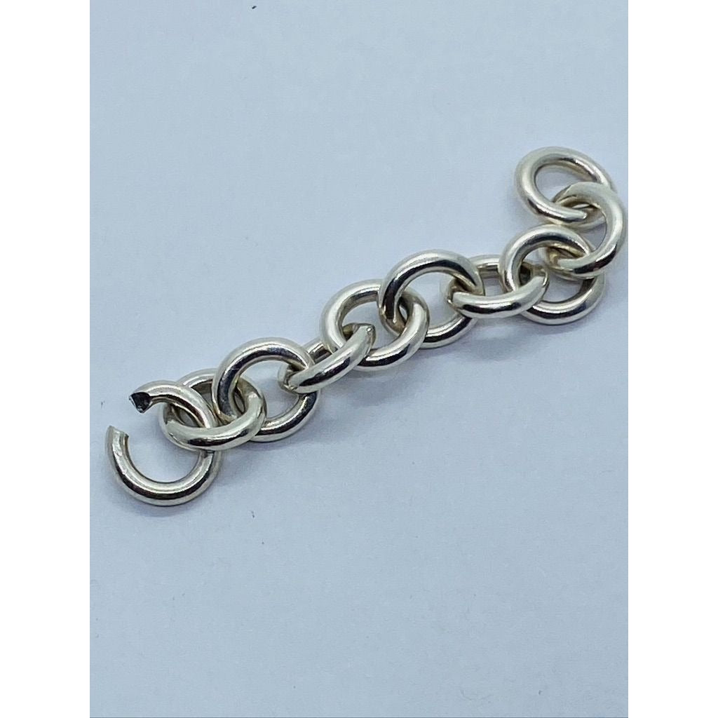 Tiffany Oval Tag Choker Necklace Bracelet Extension Links Extra Chain Repair