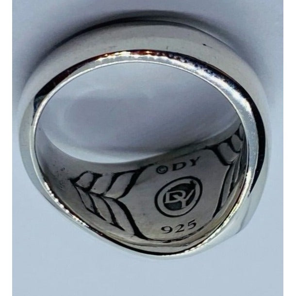 David Yurman Signet Sterling Silver 925 Size 8