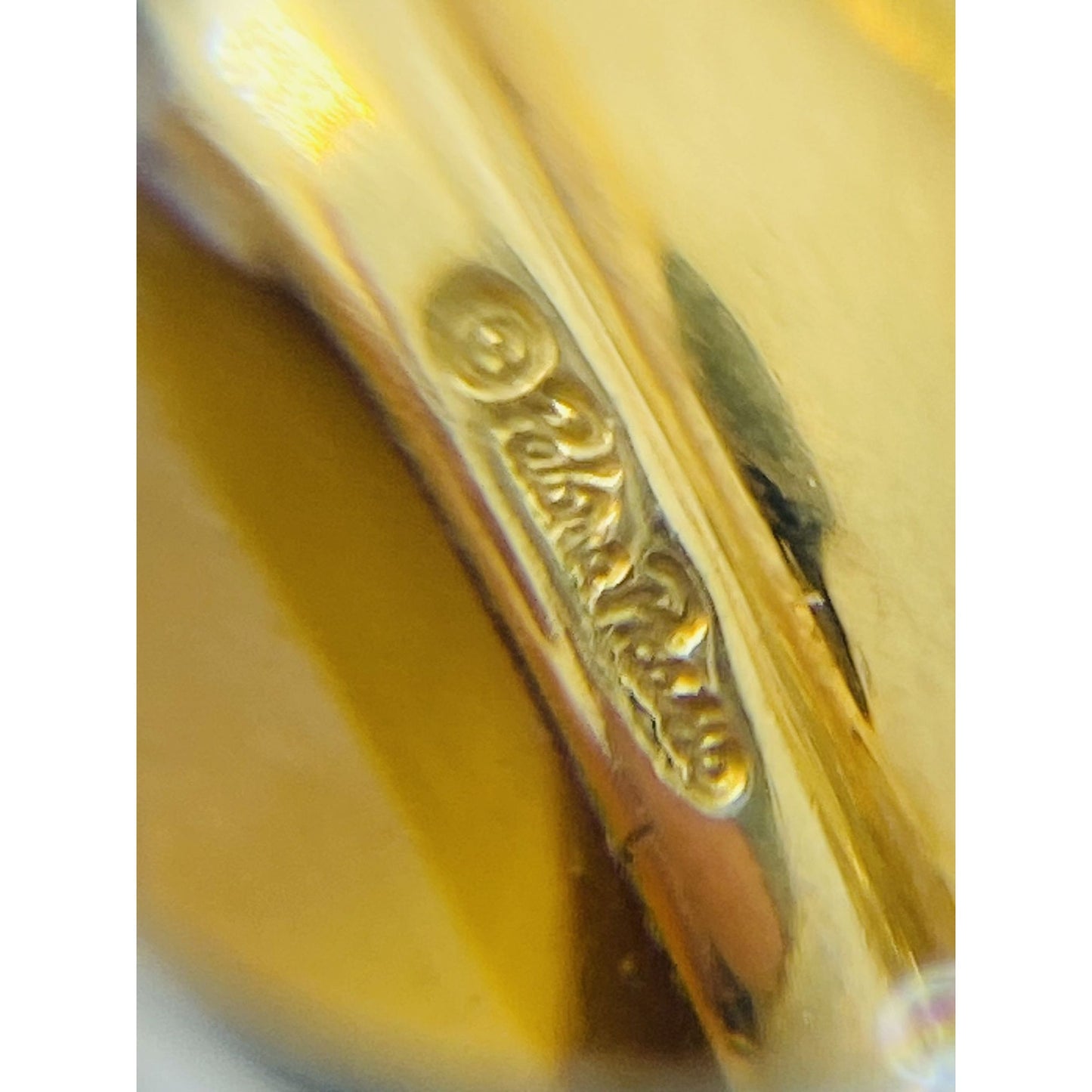 Tiffany & Co Paloma Picasso 18K 750 Yellow Gold 100CT Citrine Pendant 30"