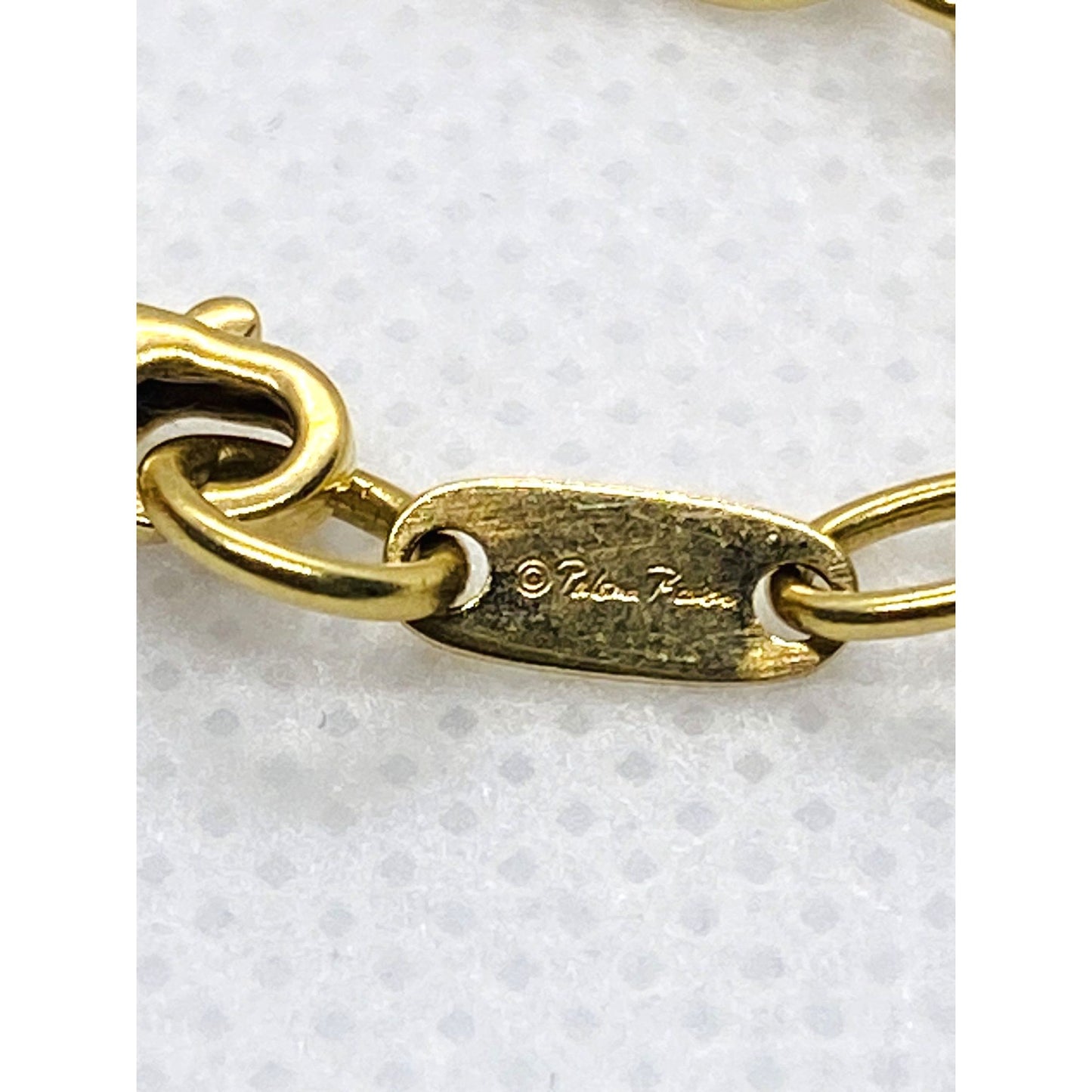 Tiffany & Co Paloma Picasso 18K 750 Yellow Gold 100CT Citrine Pendant 30"