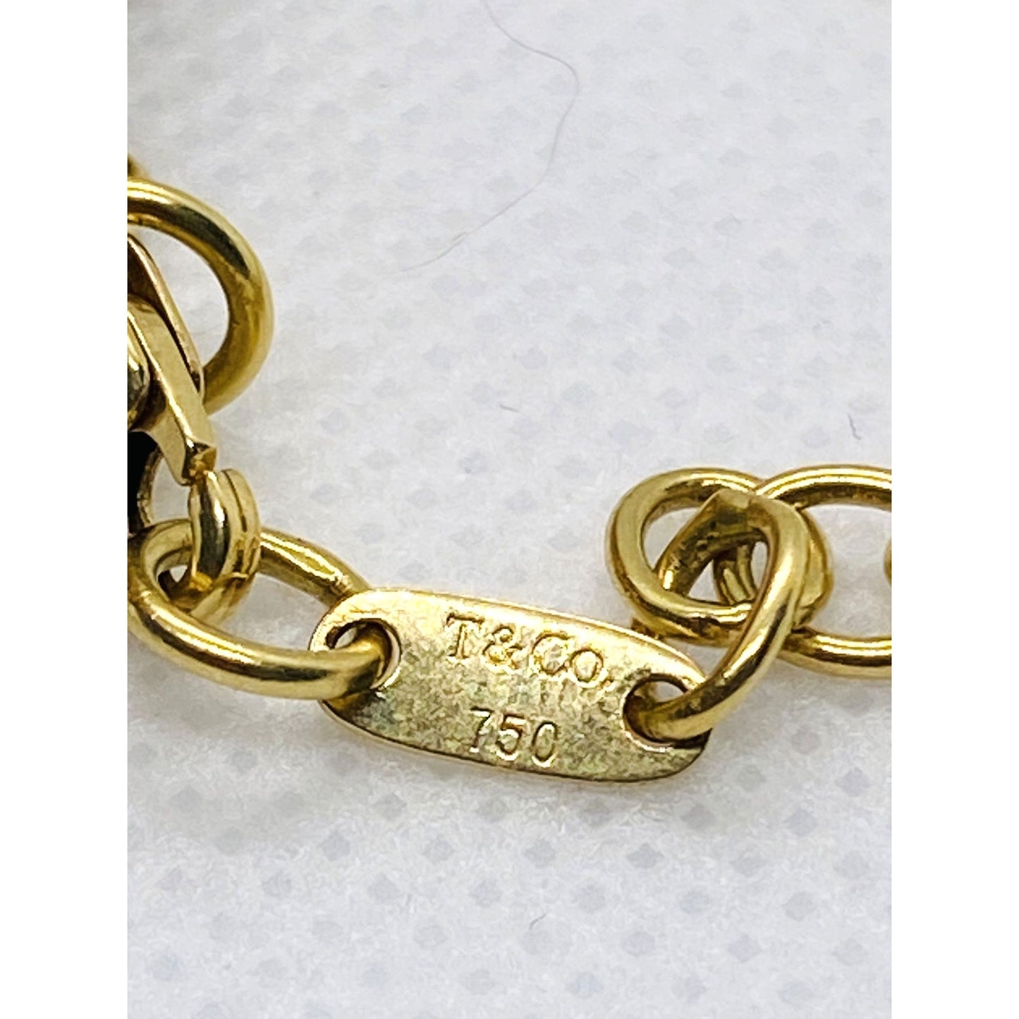 Tiffany & Co Paloma Picasso 18K 750 Yellow Gold 100CT Citrine Pendant 30"