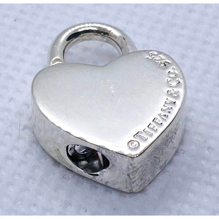 Tiffany & Co Sterling 925 Please Return to Tiffany  Pendant Charm Padlock READ!