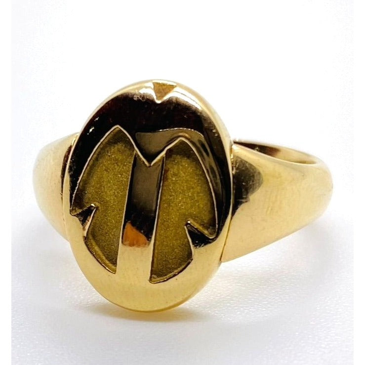 Tiffany & Co Peretti 18K 750 Rare Reversible Ring Signet Scarab 6.5