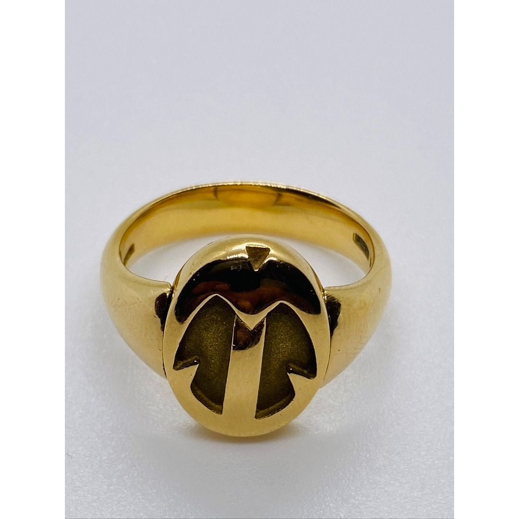 Tiffany & Co Peretti 18K 750 Rare Reversible Ring Signet Scarab 6.5