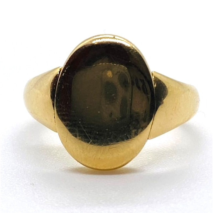 Tiffany & Co Peretti 18K 750 Rare Reversible Ring Signet Scarab 6.5