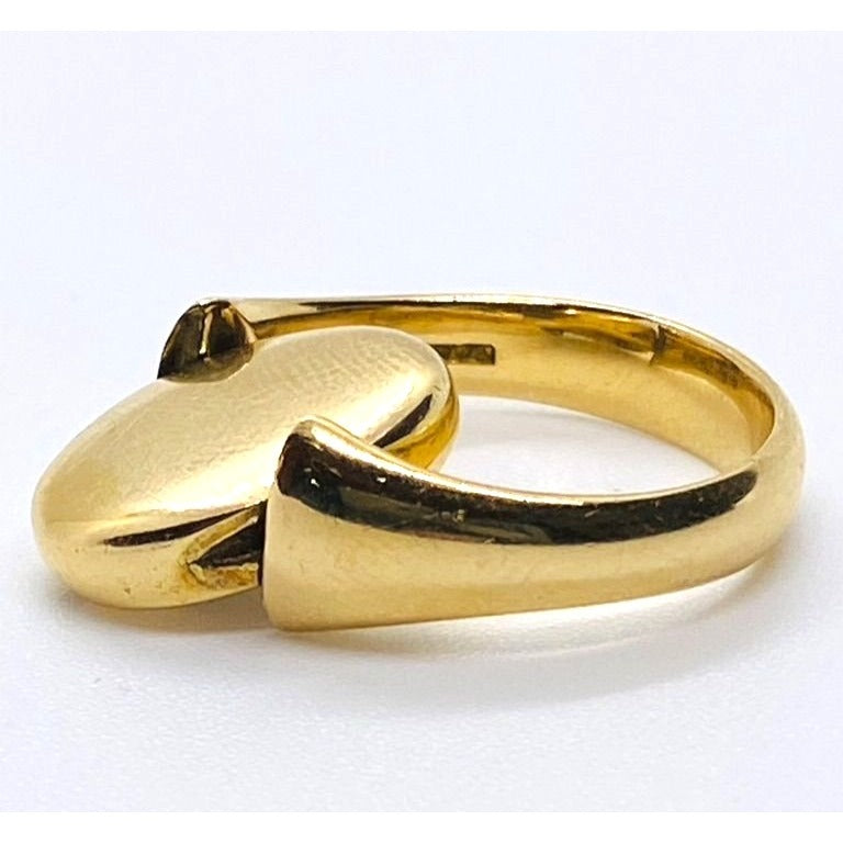 Tiffany & Co Peretti 18K 750 Rare Reversible Ring Signet Scarab 6.5