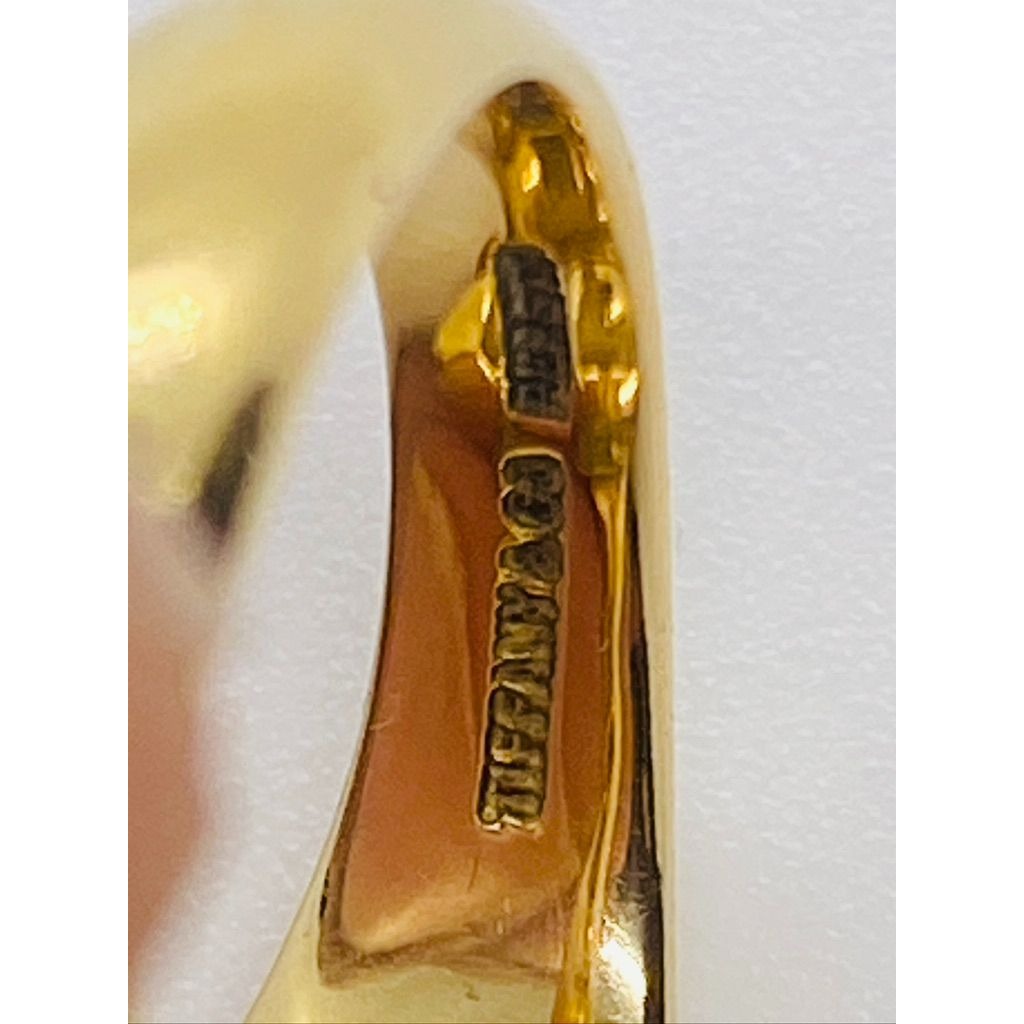 Tiffany & Co Peretti 18K 750 Rare Reversible Ring Signet Scarab 6.5