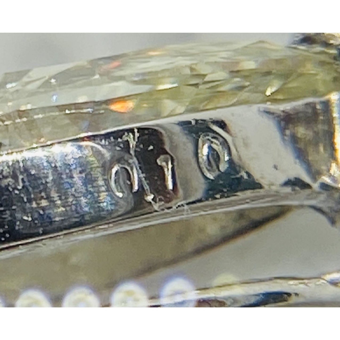 Platinum Diamond Marquise and Round Diamond Pendant Appx 1.25CT