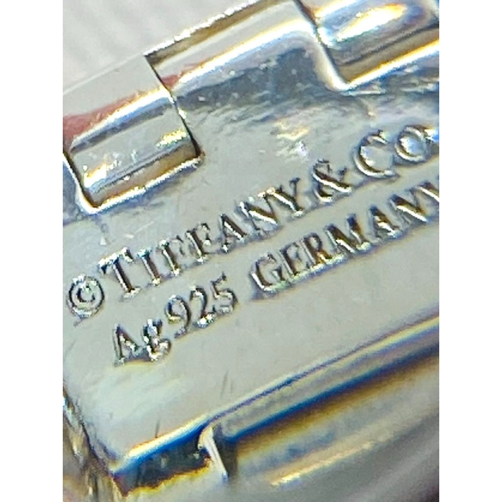 Tiffany & Co Makers Sterling Silver 925 18K 750 Bracelet 7.5"