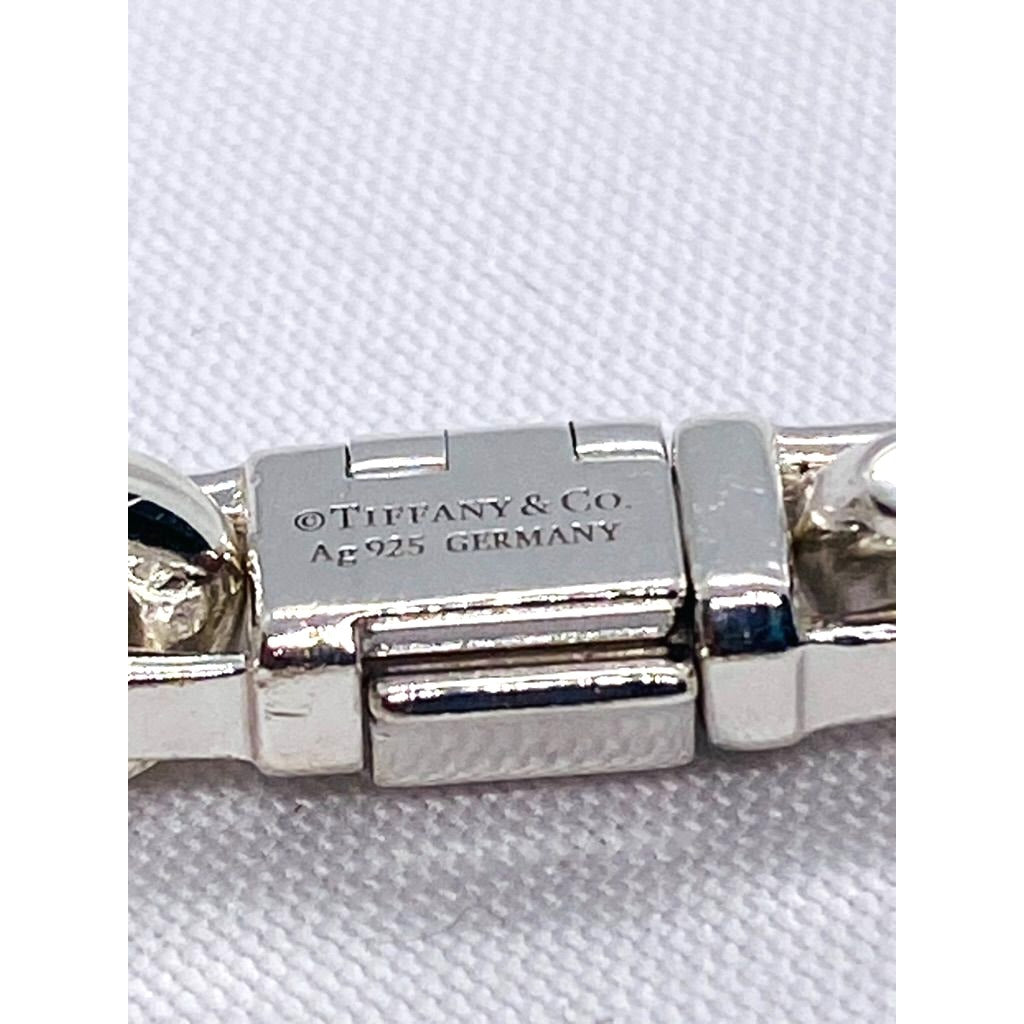 Tiffany & Co Makers Sterling Silver 925 18K 750 Bracelet 7.5"