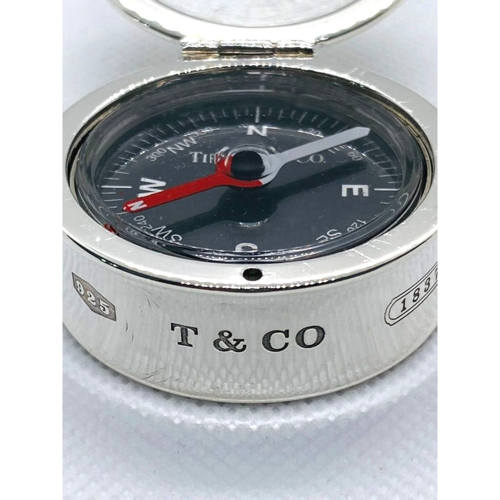 Tiffany & Co Sterling Silver 1837 Compass 42mm  READ!!!