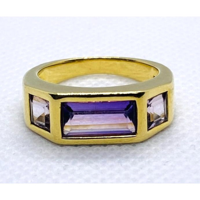 Tiffany & Co Paloma Picasso 18K Amethyst Ring Size 7