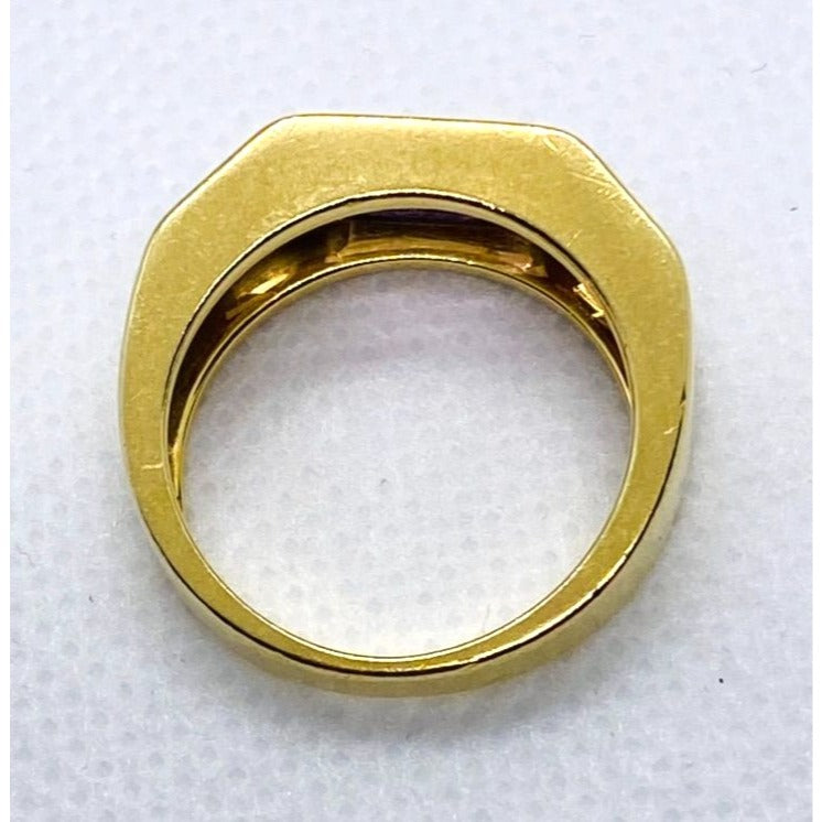 Tiffany & Co Paloma Picasso 18K Amethyst Ring Size 7