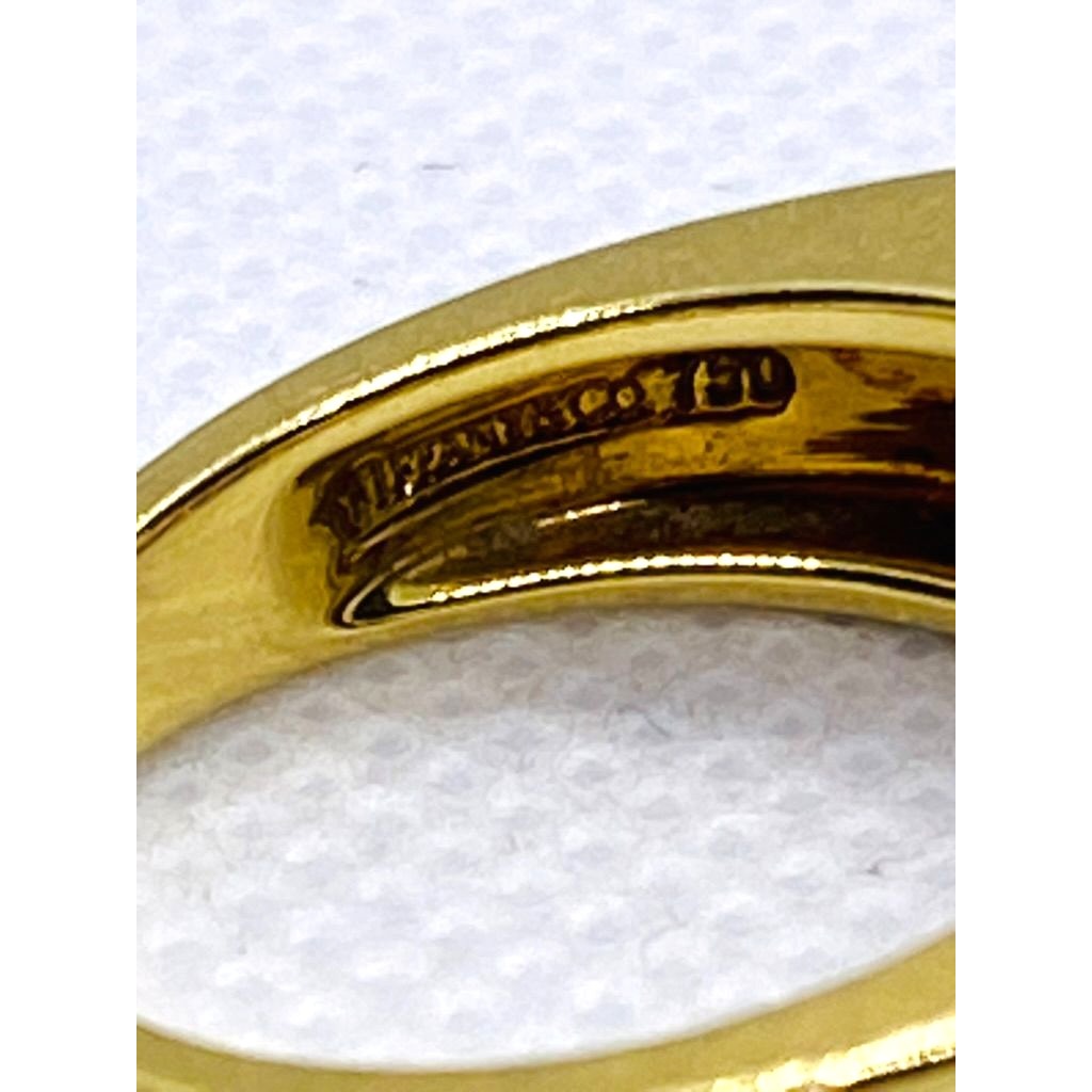 Tiffany & Co Paloma Picasso 18K Amethyst Ring Size 7